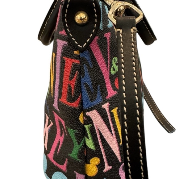 Dooney & Bourke Disney Parks Mickey Mouse Rainbow small  crossbody handbag - Picture 5 of 11